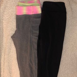 2 cropped ivivva- lululemon leggings- total $14